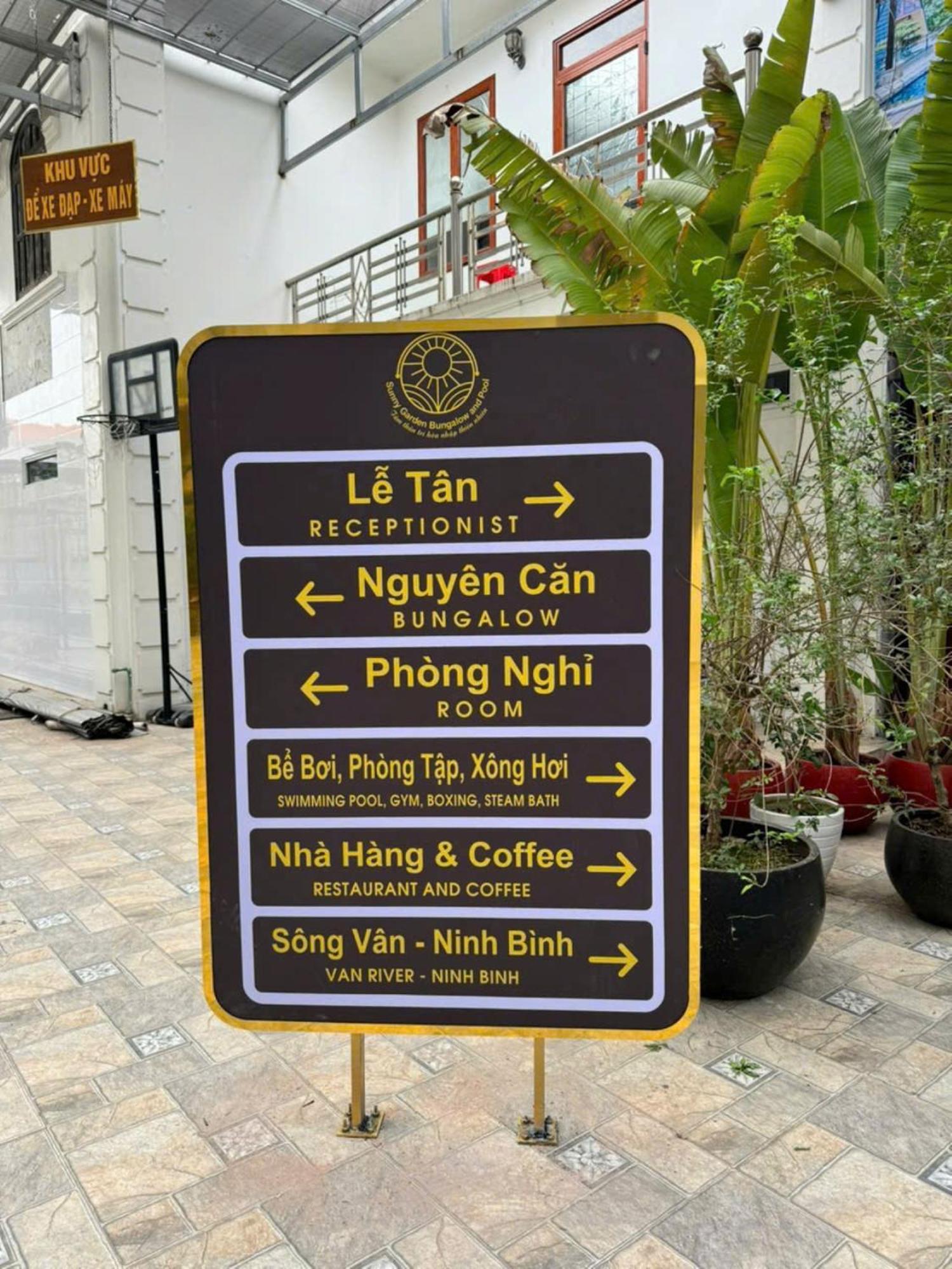 Sunny Bungalow & Hotel Ninh Binh Exterior foto