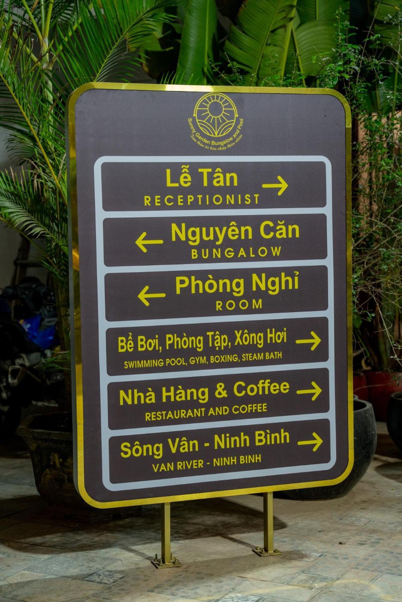 Sunny Bungalow & Hotel Ninh Binh Exterior foto